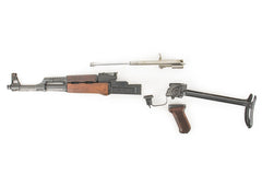Polish Circle 11 KBK wz. 1959 Underfolder Stock Milled AK Parts Kit with Original Barrel & Matching Numbers #15219