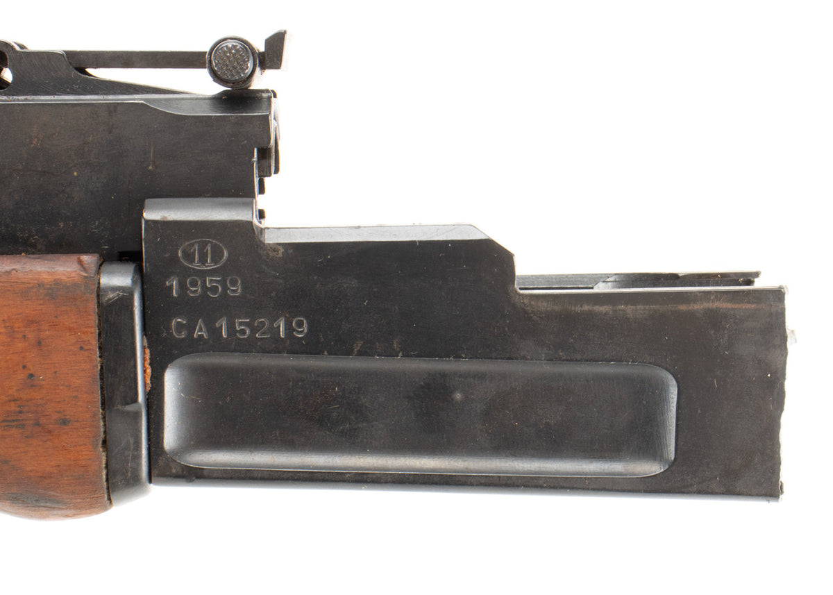 Polish Circle 11 KBK wz. 1959 Underfolder Stock Milled AK Parts Kit with Original Barrel & Matching Numbers #15219
