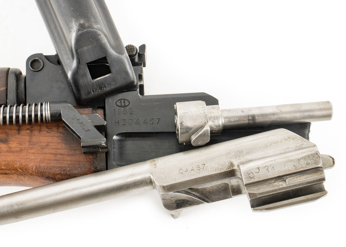 Polish Circle 11 KBK wz. 1962 Underfolder Stock Milled AK Parts Kit with Original Barrel & Matching Numbers #04457