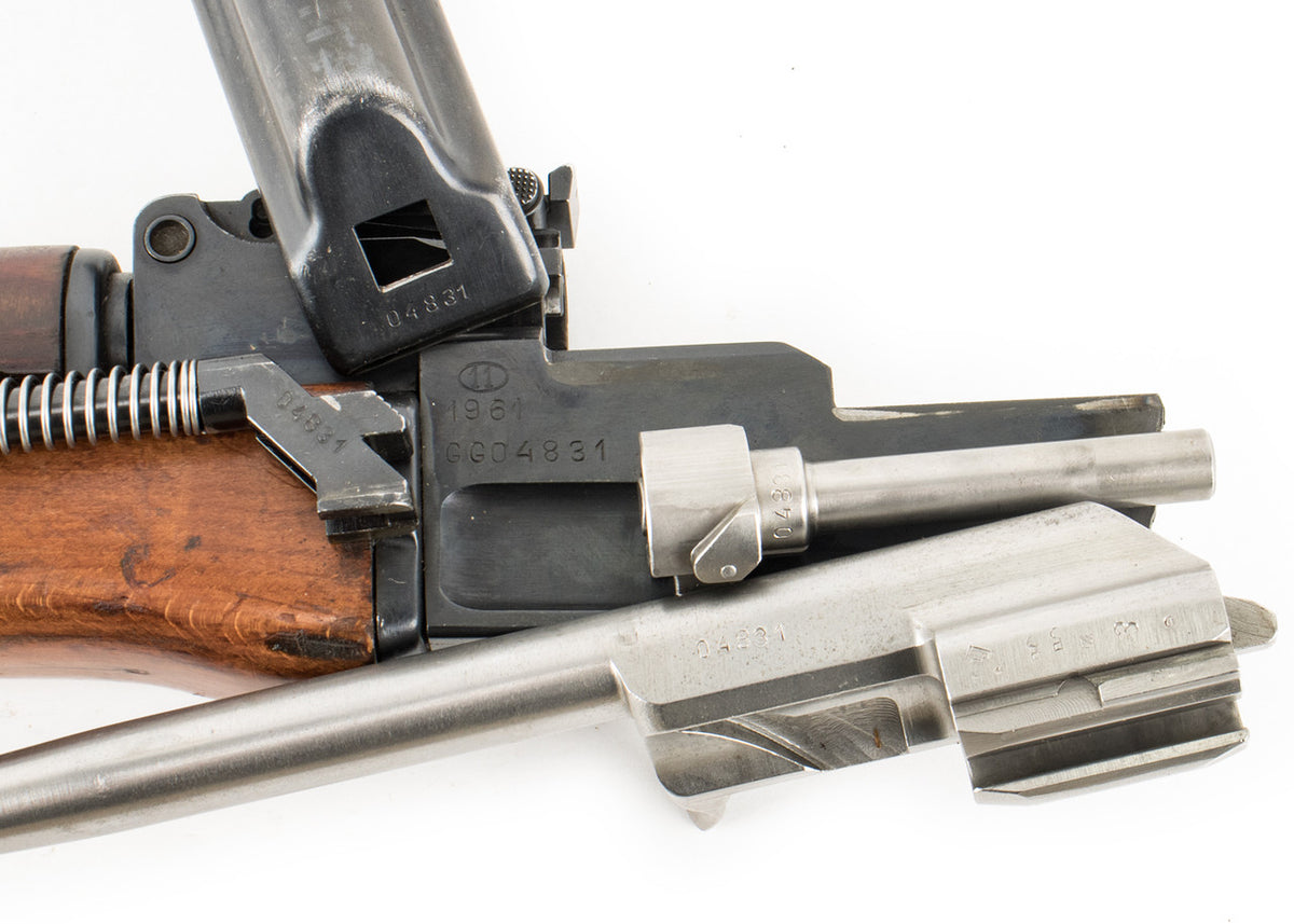 Polish Circle 11 KBK wz. 1961 Underfolder Stock Milled AK Parts Kit with Original Barrel & Matching Numbers #04831