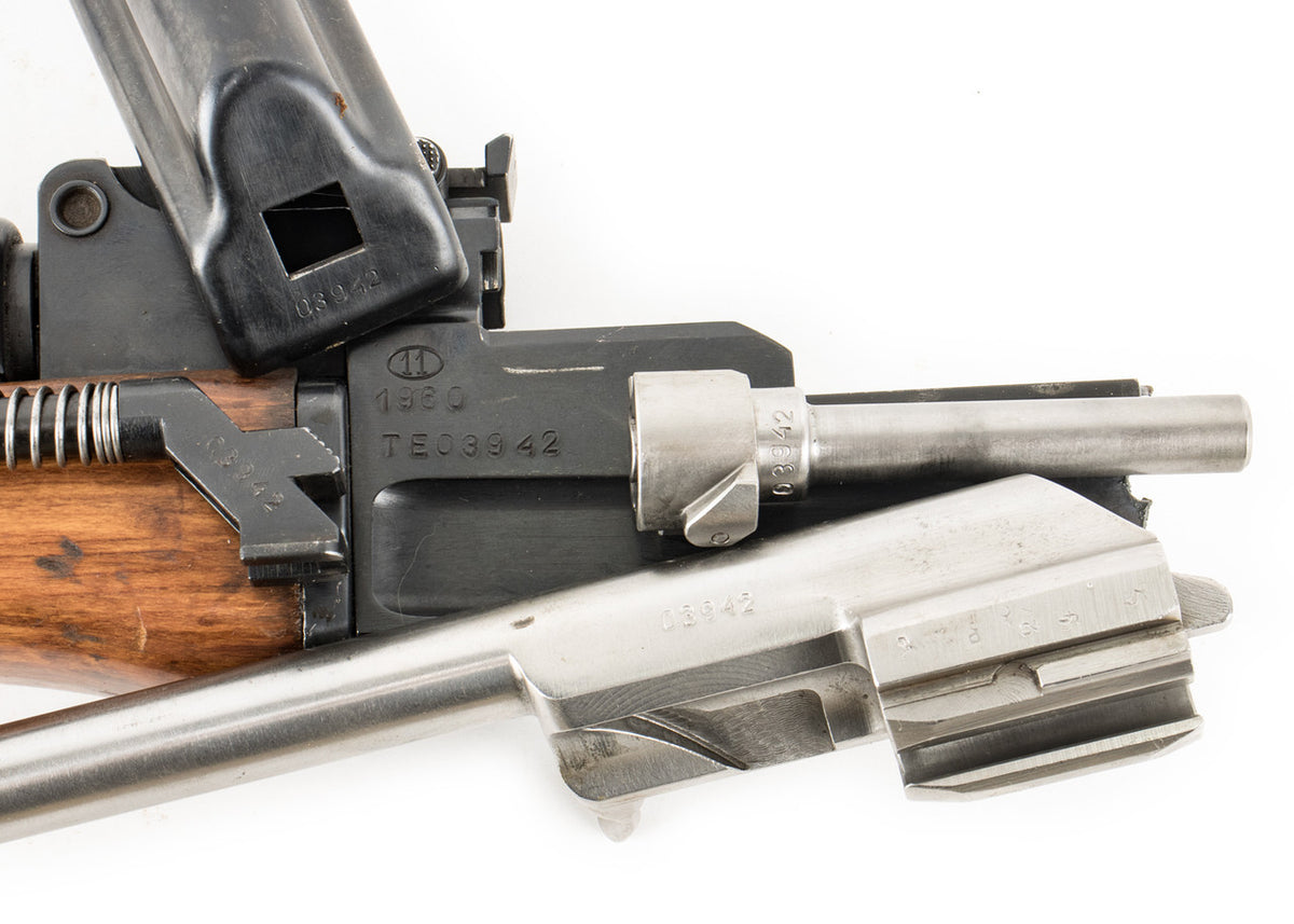 Polish Circle 11 KBK wz. 1960 Underfolder Stock Milled AK Parts Kit with Original Barrel & Matching Numbers #03942