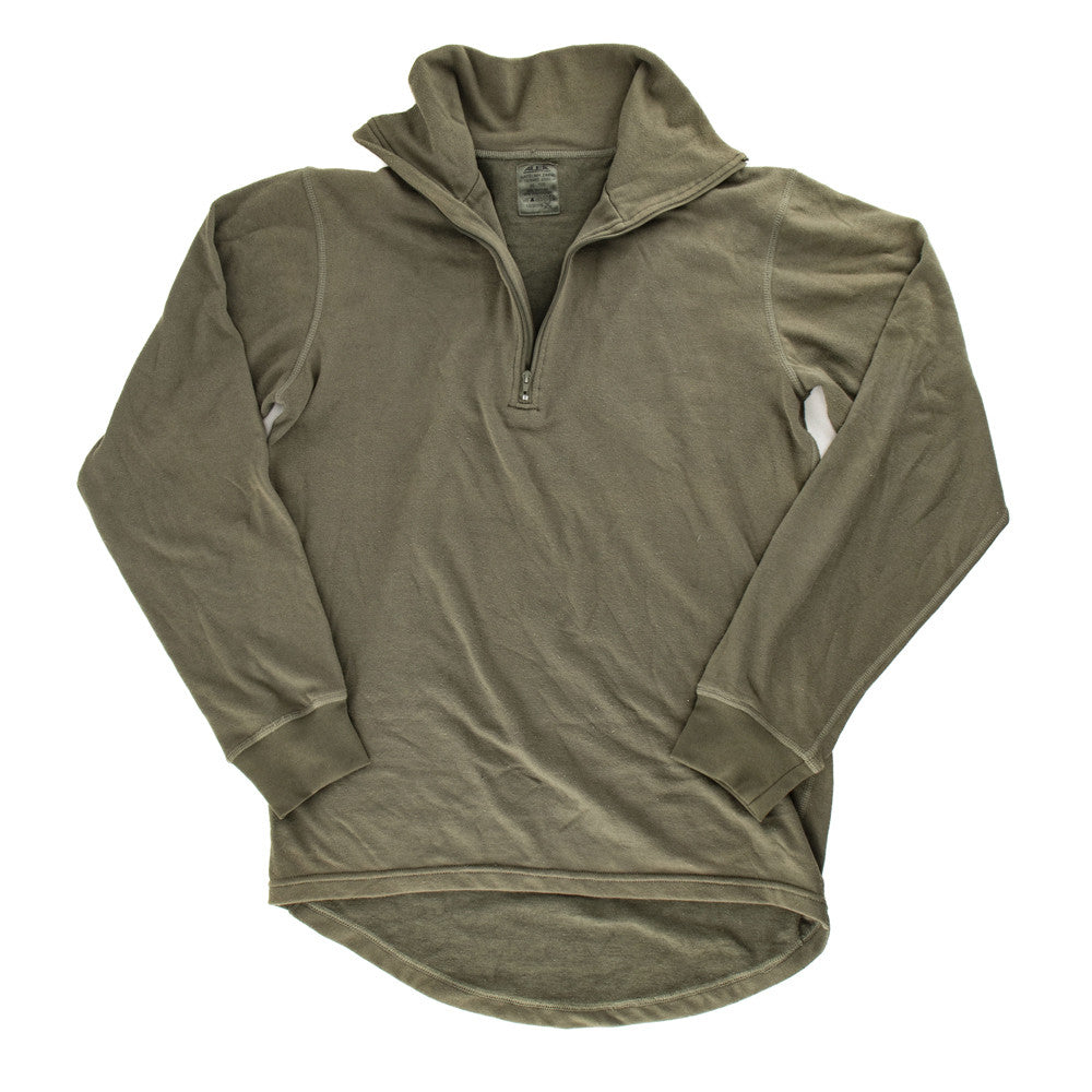 Czech OD Tricot Shirt w/ Zipper - Surplus