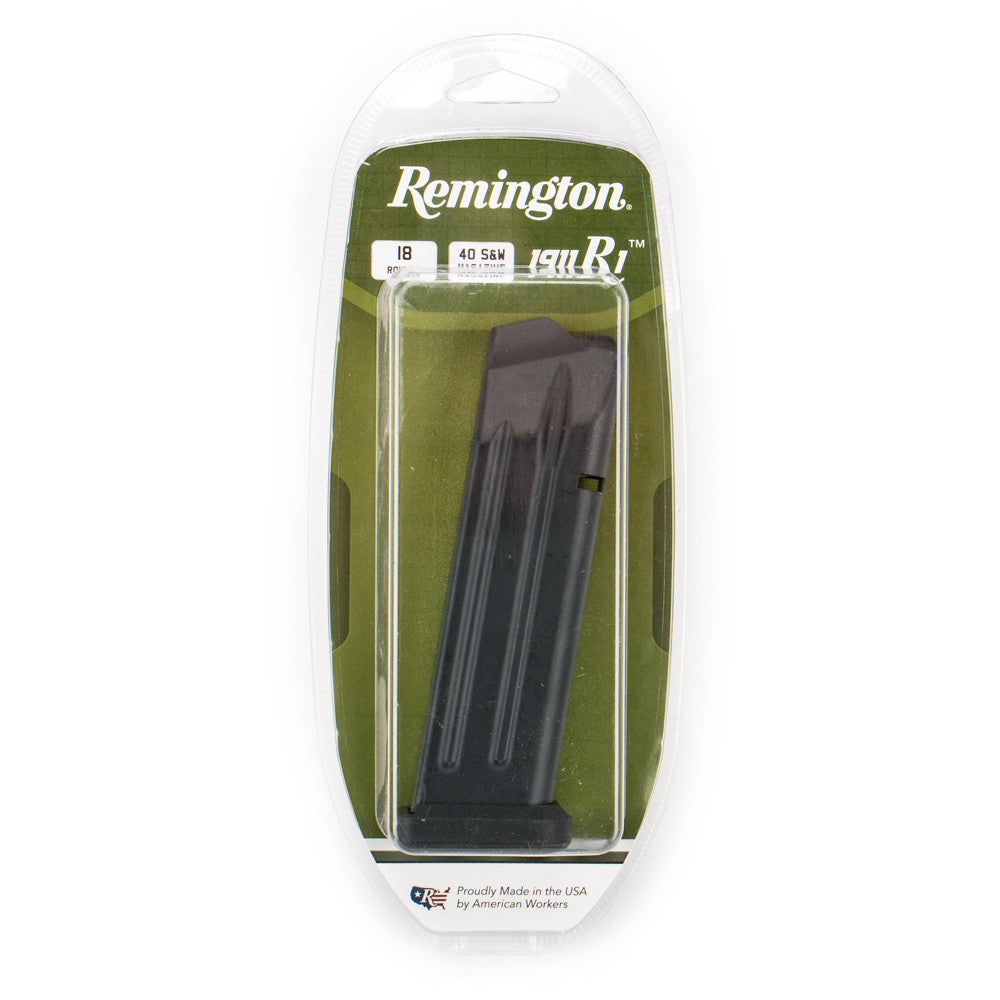 Remington 1911 and Para P18 Double Stack Magazine .40 S&W 18rd Steel Black