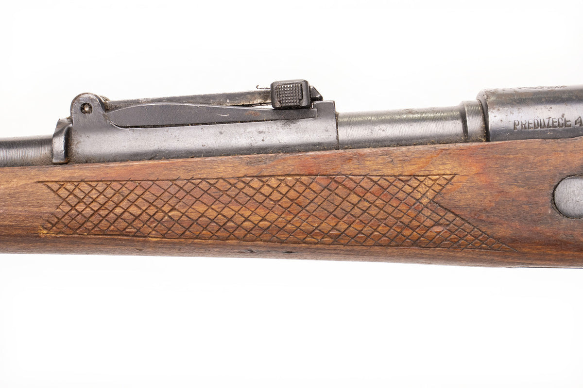 Zastava M98/48 8mm Mauser Bolt Action Rifle Sporterized - Overall Surplus Fair Condition (2)