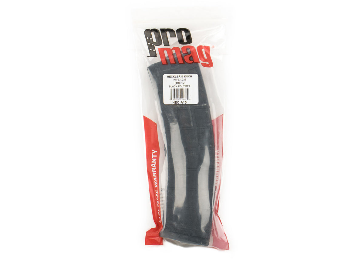 ProMag .223/5.56x45 40rd HK 93 Black Magazine