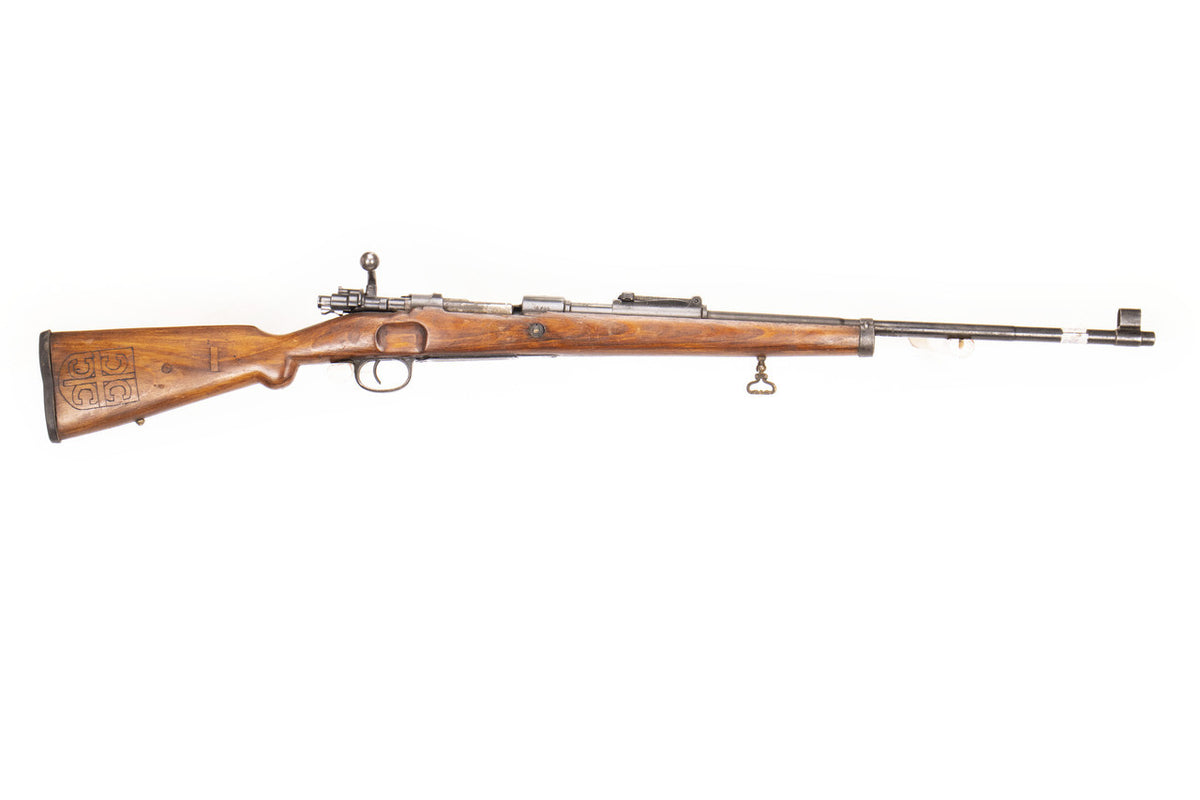 Zastava M98/48 8mm Mauser Bolt Action Rifle Sporterized - Overall Surplus Good Incomplete Condition (1)