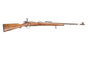 Zastava M98/48 8mm Mauser Bolt Action Rifle Sporterized - Overall Surplus Good Incomplete Condition (1)