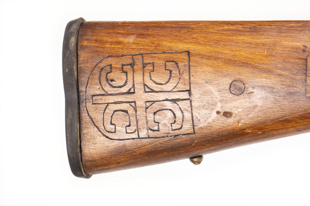 Zastava M98/48 8mm Mauser Bolt Action Rifle Sporterized - Overall Surplus Good Incomplete Condition (1)