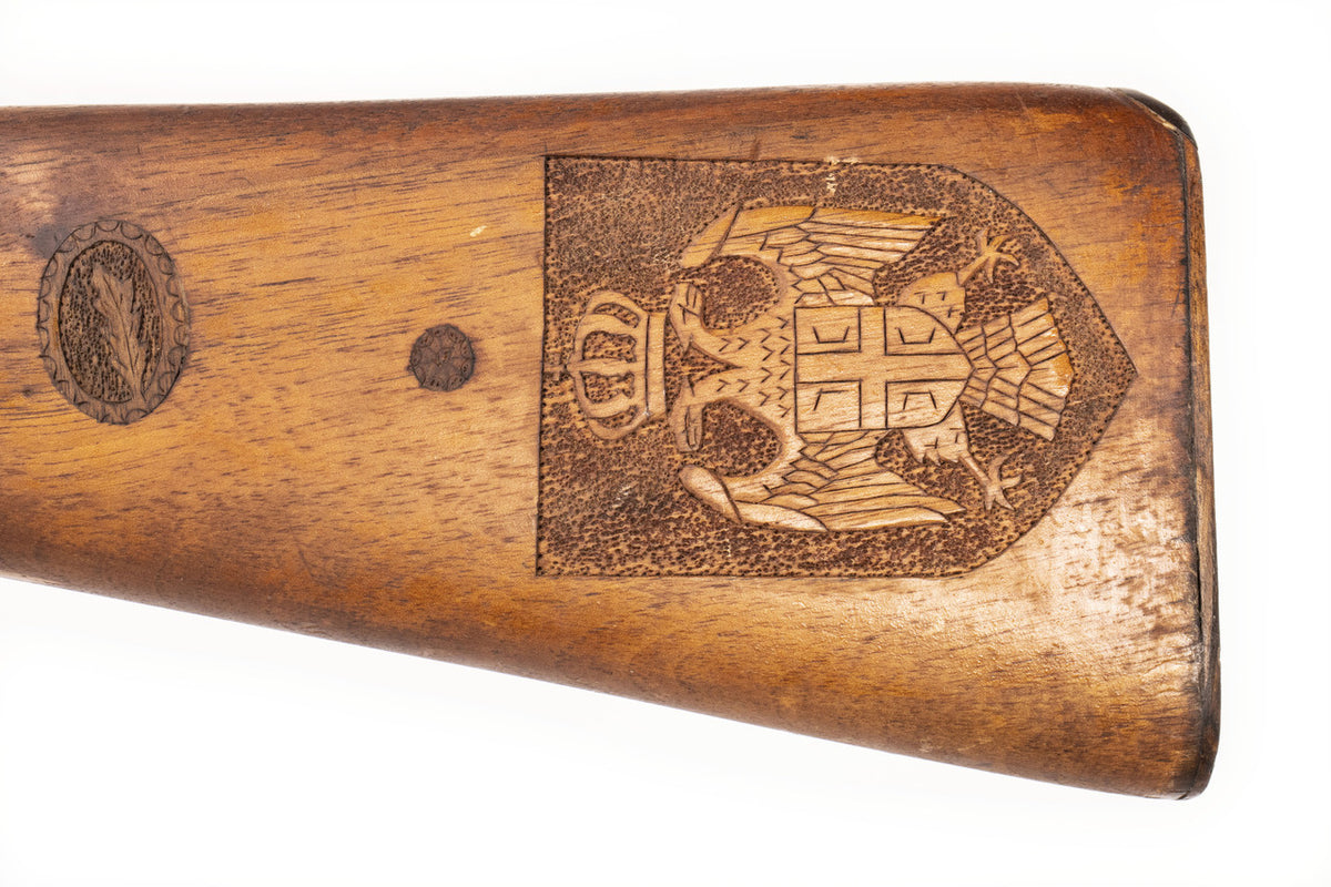 Zastava M98/48 8mm Mauser Bolt Action Rifle Sporterized - Overall Surplus Very Good Condition (1)