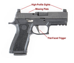 LE Trade-In Sig Sauer P320 Carry Pro 9mm X-Series - Tall Sights