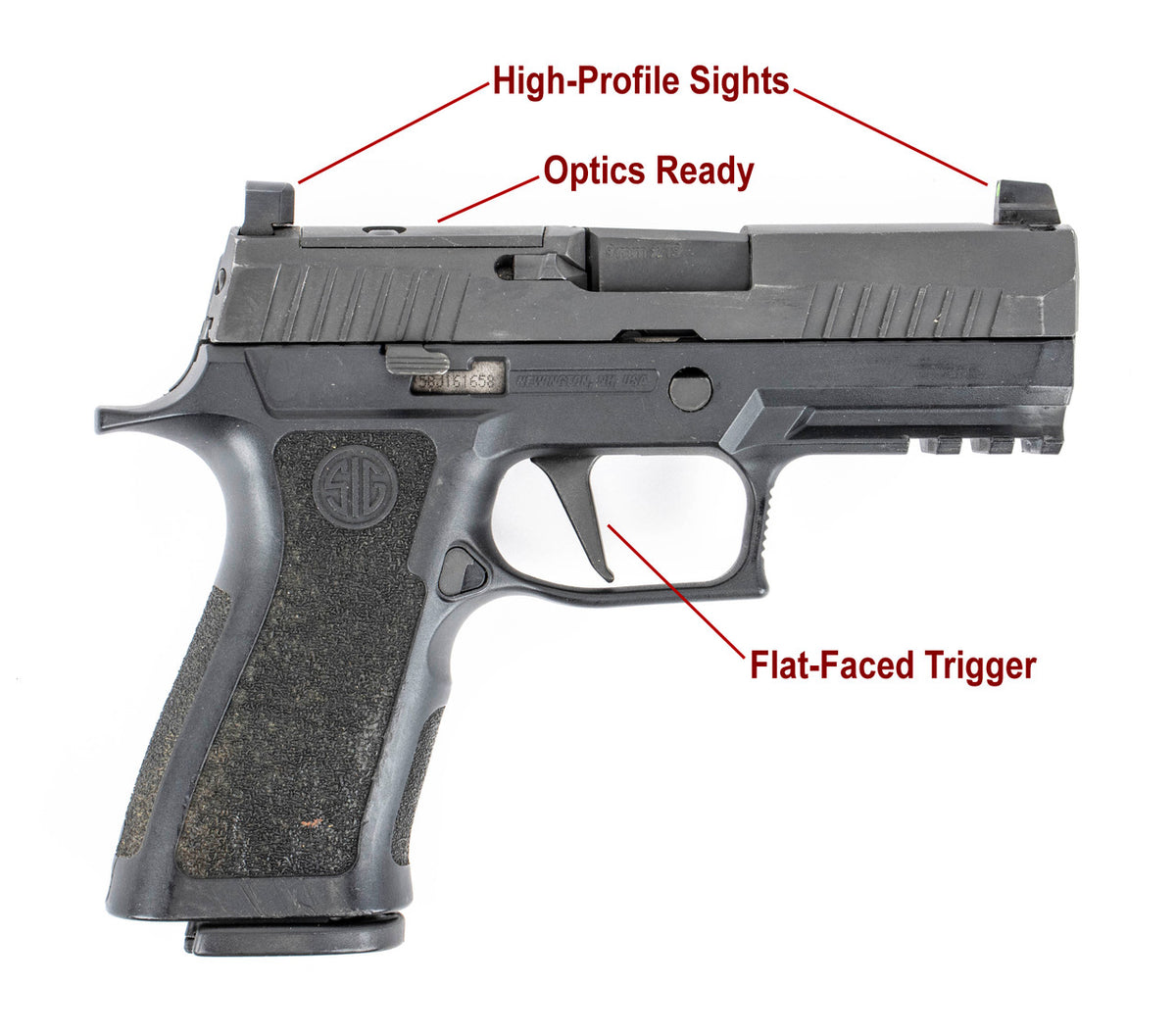 LE Trade-In Sig Sauer P320 Carry Pro 9mm X-Series- Tall Sights