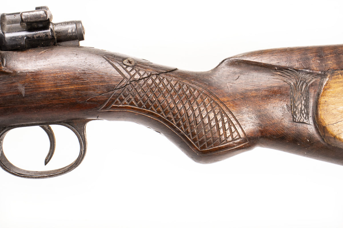 Zastava M98/48 8mm Mauser Bolt Action Rifle Sporterized - Overall Surplus Poor Incomplete Condition (3)