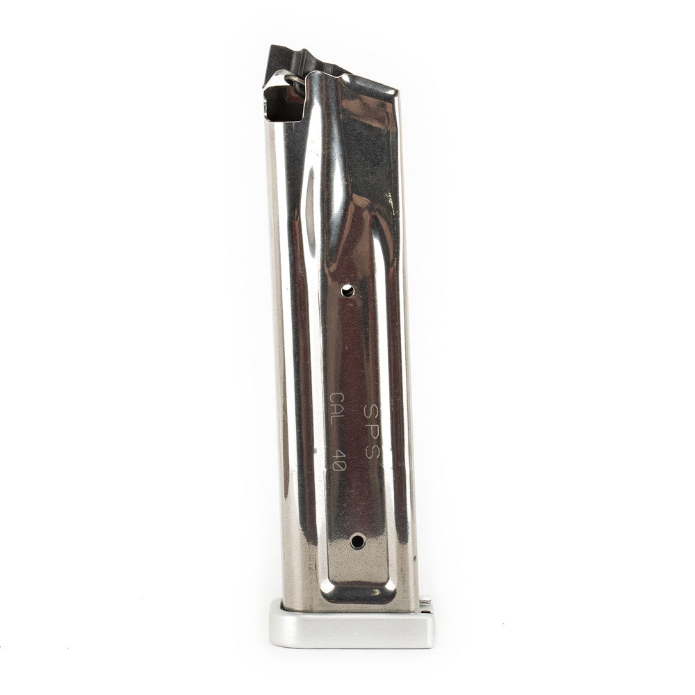 SPS Pantera, Falcon .40 S&W 21-Round Magazine With Aluminum Base Pad