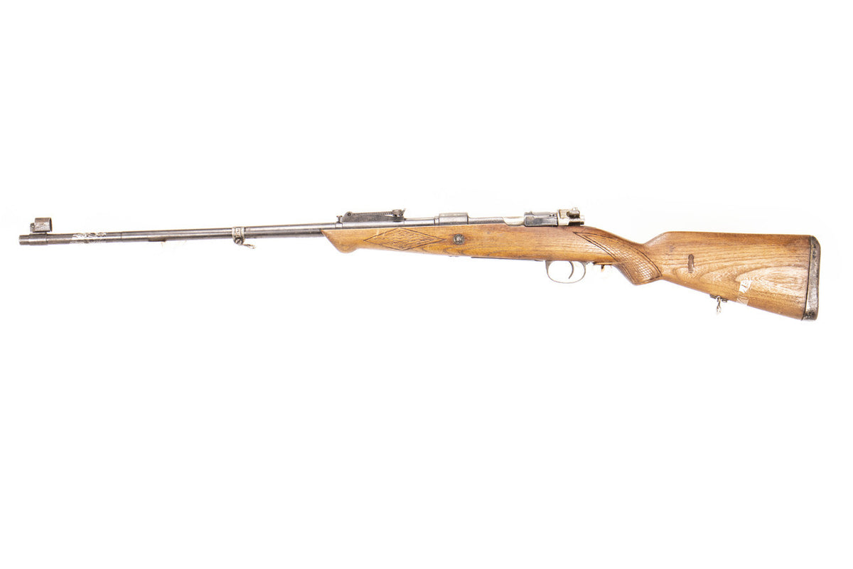 Zastava M48A 8mm Mauser Bolt Action Rifle Sporterized - Overall Surplus Good Cracked Condition (1)