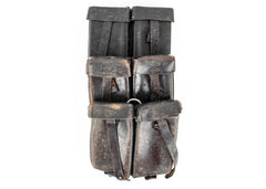 FAL Leather Dual Magazine Pouch - Good