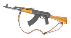 Romanian AK Leather Sling - Brown