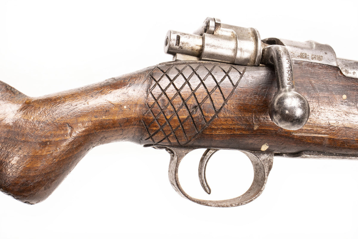 Zastava M24/47 8mm Mauser Bolt Action Rifle Sporterized - Overall Surplus Good Cracked Condition (1)