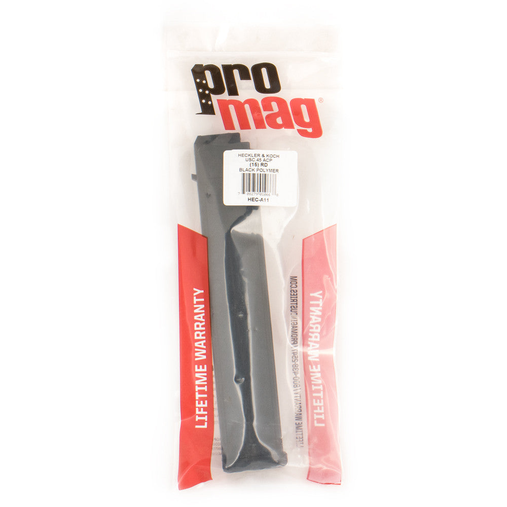 ProMag H&K USC Carbine 15rd .45 ACP Zytel Magazine