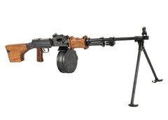 Polish Circle 11 RPD 7.62x39 Display Light Machine Gun with Drum and Belt