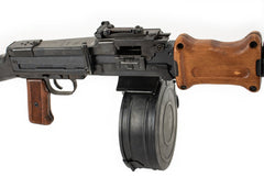 Polish Circle 11 RPD 7.62x39 Display Light Machine Gun with Drum and Belt