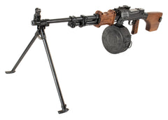 Polish Circle 11 RPD 7.62x39 Display Light Machine Gun with Drum and Belt