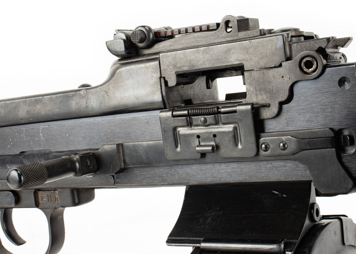 Polish Circle 11 RPD 7.62x39 Display Light Machine Gun with Drum and Belt