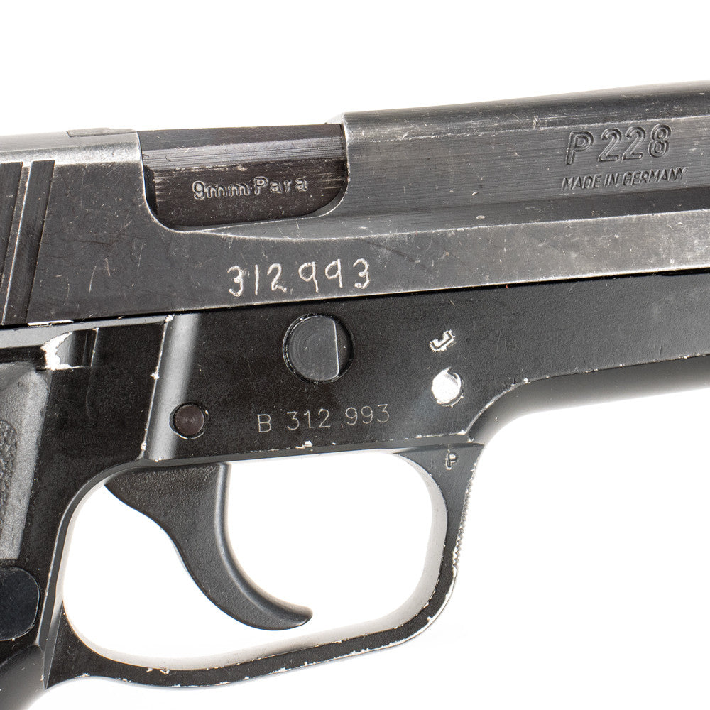 German Sig Sauer P228 9mm 3.9" Pistol - Police Trade-In