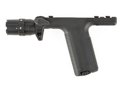 NcStar VISM Vertical Grip with Strobe Flashlight 250 Lumens LED 2 CR123A KeyMod Black