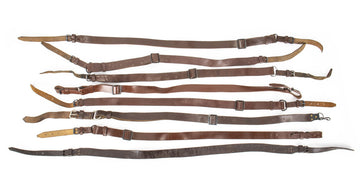 Romanian Leather Rifle Sling