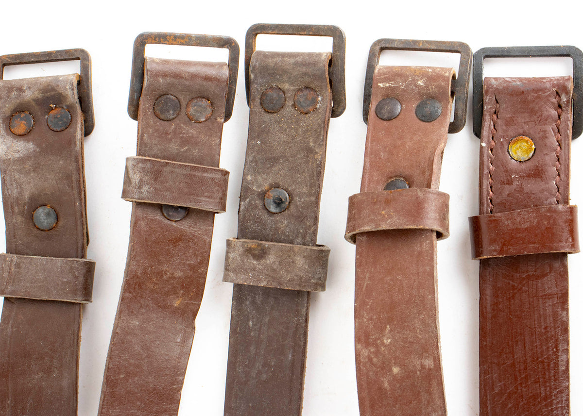 Romanian AK Leather Rifle Sling - 10 Pack
