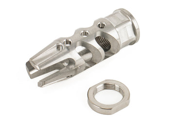 Fostech .30 Cal AR-15 Strake Brake - Titanium