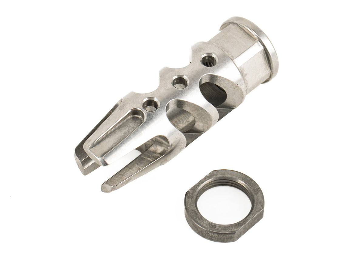 FoSTecH 30 Cal. Stainless Steel Strake Brake For AR-15
