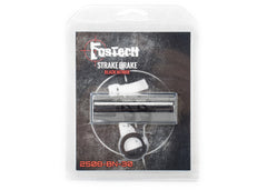 FOSTECH 30 CAL. STRAKE BRAKE FOR AR-15 IN BLACK NITRIDE. MUZZLE DEVICE DESIGNED TO MITIGATE RECOIL AND MUZZLE RISE.