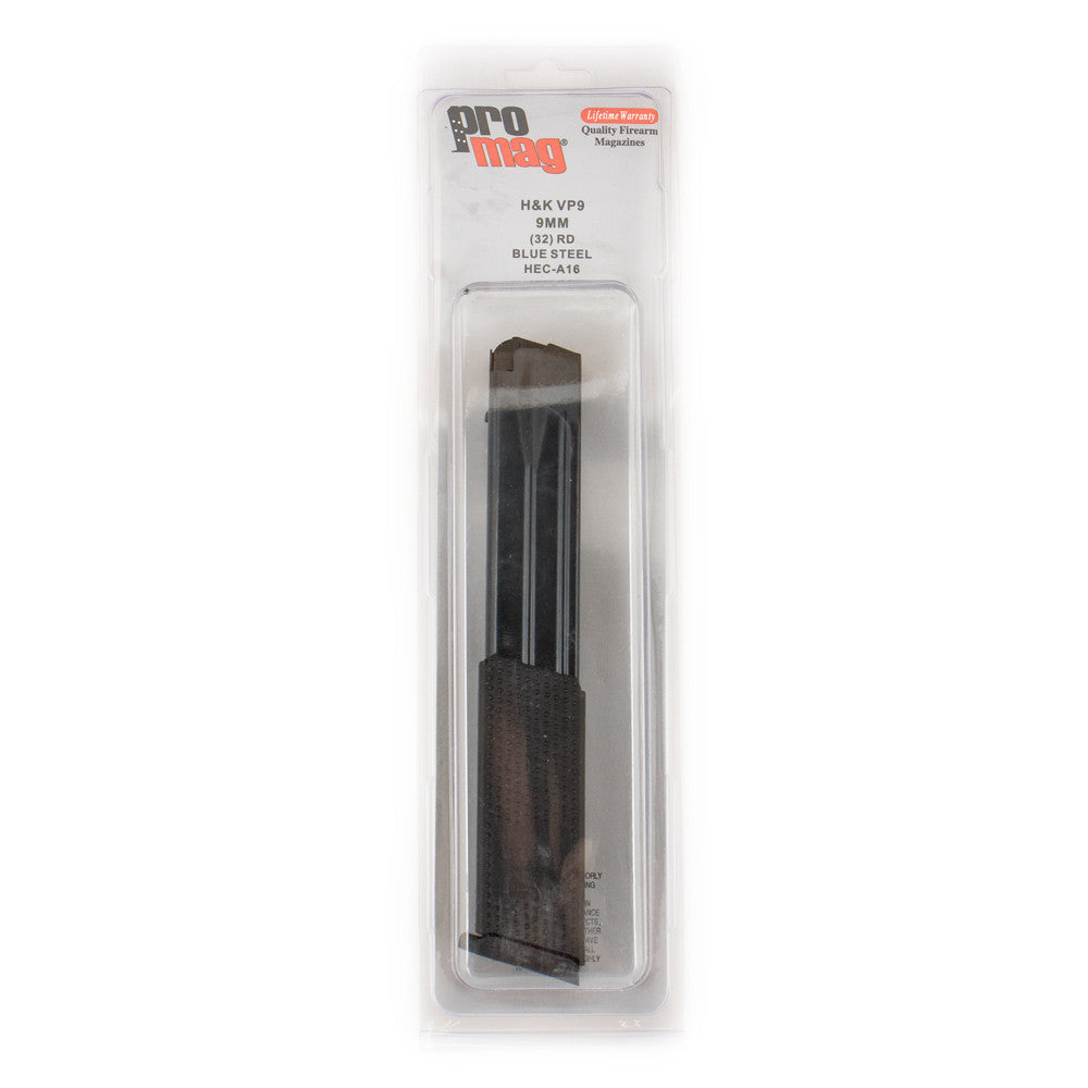 ProMag 9mm Luger 32rd HK VP9 Black Oxide Detachable