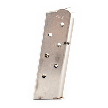 CMC Products 1911 Match Grade Compact .45 ACP 1911 Officer 7rd Stainless Magazine