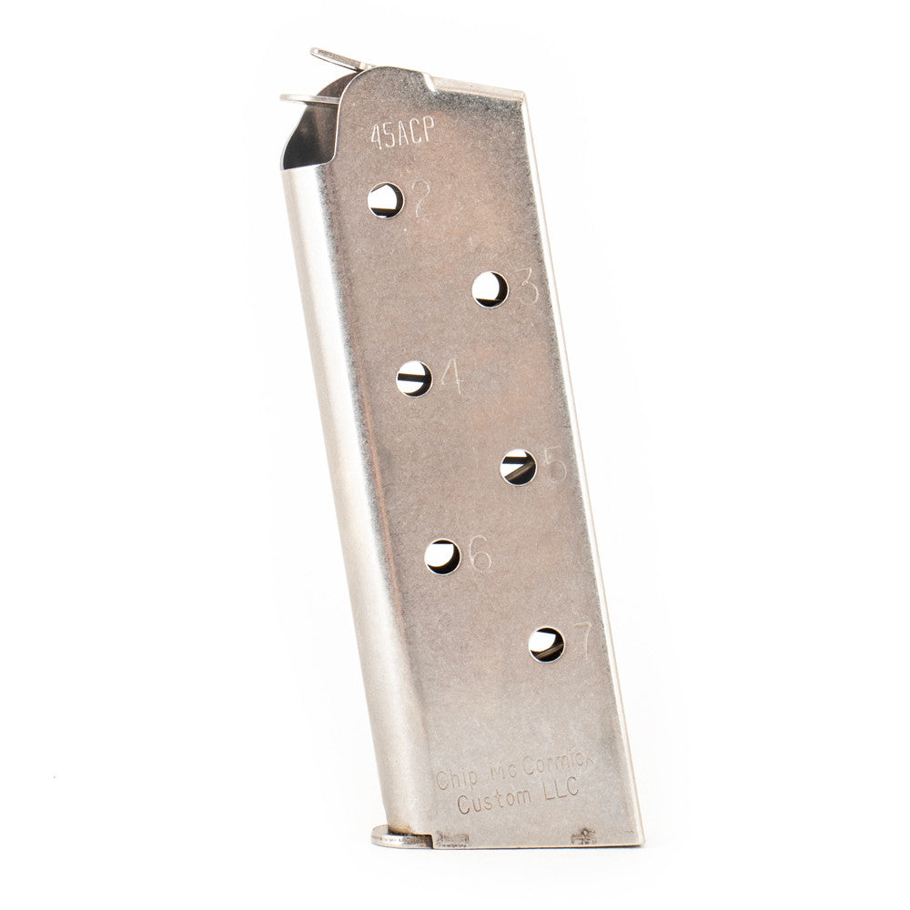 CMC Products 1911 Match Grade Compact .45 ACP 1911 Officer 7rd Stainless Magazine