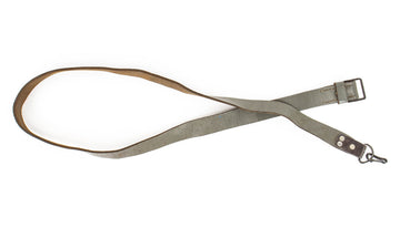 AK Romanian Leather Rifle Sling - Gray