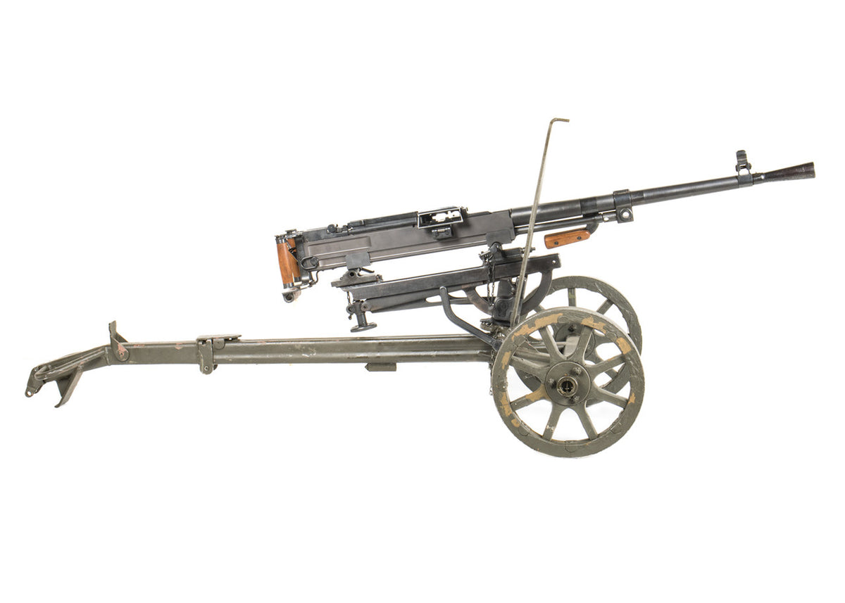 SG-43 Goryunov Display Gun 7.62x54R [RA-370] with Wheeled Mount, Shield, and Ammo Can