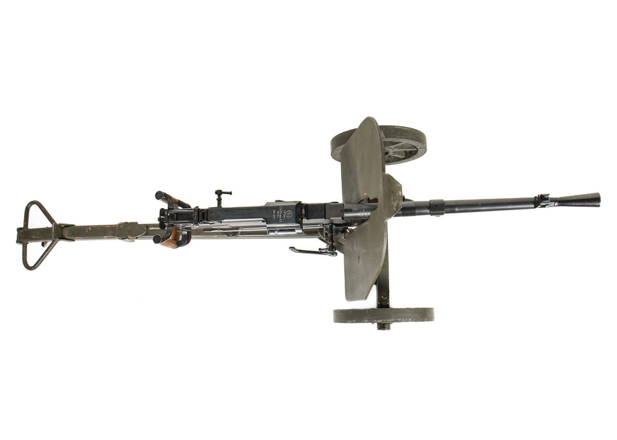 SG-43 Goryunov Display Gun 7.62x54R [RA-370] with Wheeled Mount, Shield, and Ammo Can