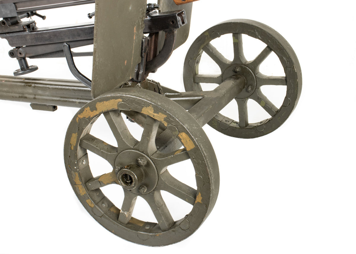 SG-43 Goryunov Display Gun 7.62x54R [RA-370] with Wheeled Mount, Shield, and Ammo Can