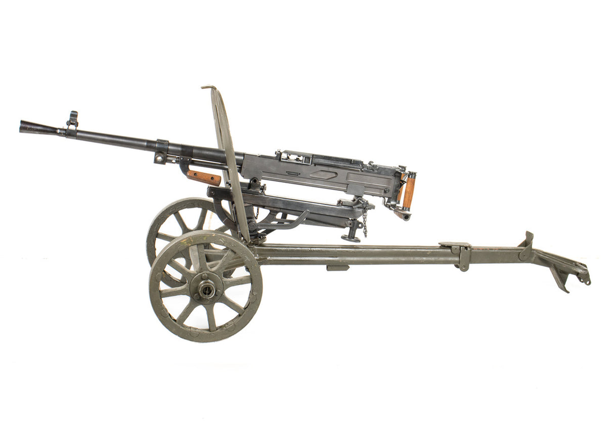 SG-43 Goryunov Display Gun 7.62x54R [RA-370] with Wheeled Mount, Shield, and Ammo Can