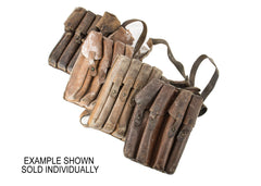 Yugoslavian M56 4-Cell Leather Magazine Pouch - Surplus