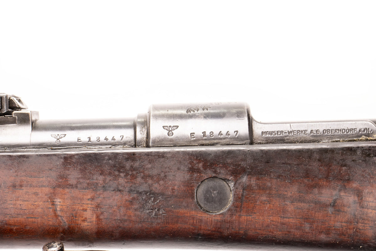 Collectible Portuguese M937A 8mm Mauser Bolt Action Rifle - Overall Surplus Good Condition (27)