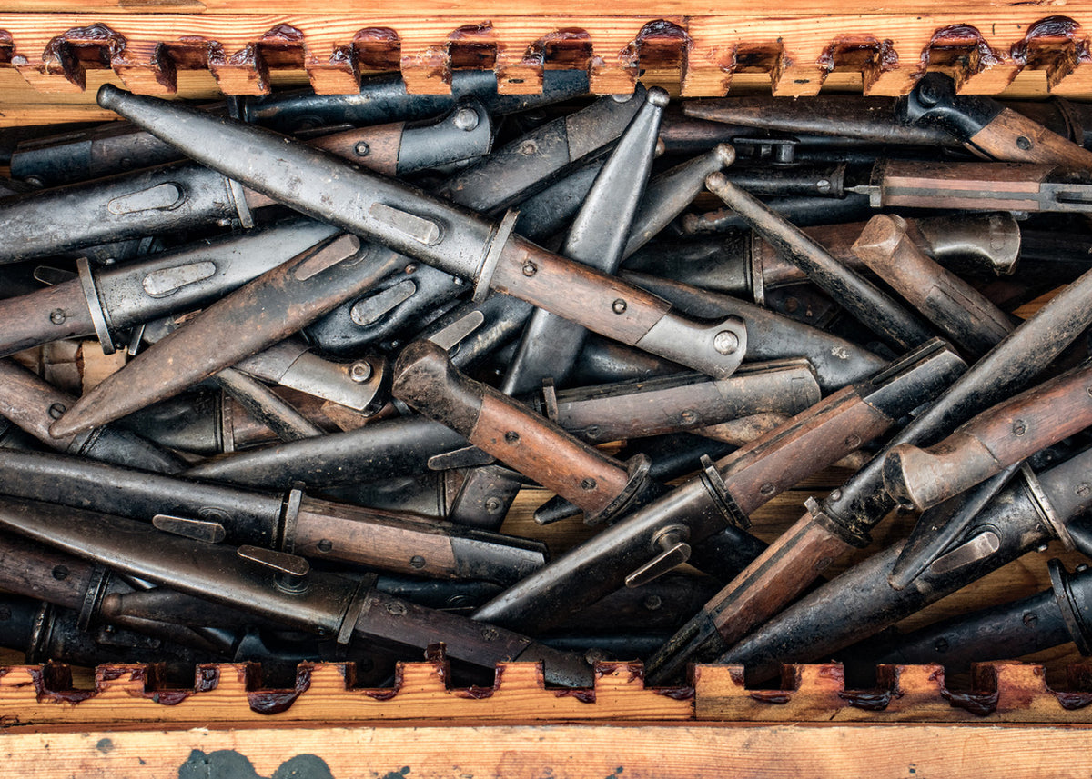 M948 Bayonet Grab Bag with Scabbard - Surprise Condition
