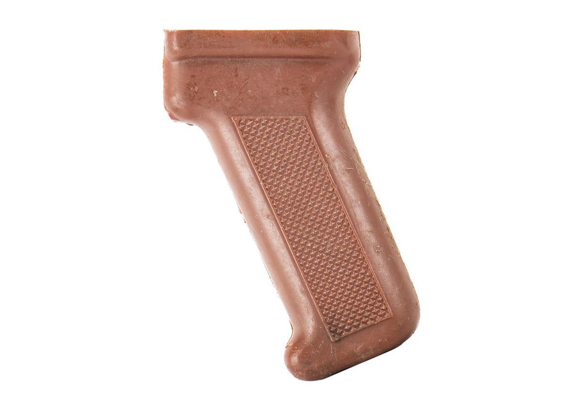 Bulgarian Reddish Brown AK47/74 Pistol Grip