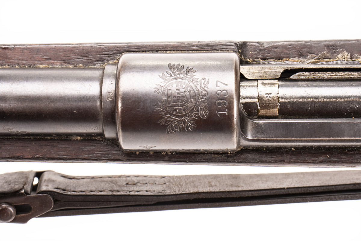 Collectible Portuguese M937A 8mm Mauser Bolt Action Rifle - Overall Surplus Good Condition (30)