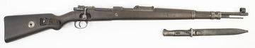 German Kar98k M937B 8mm WWII (Portuguese Contract) Mauser - Matching Bayonet and Serial Number F797