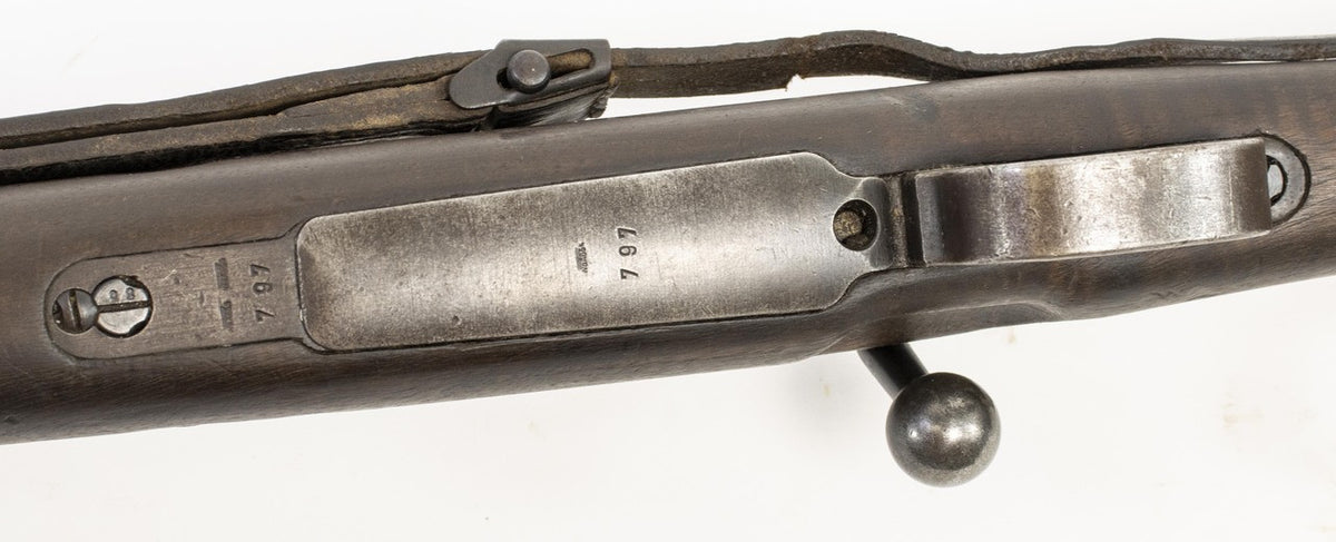 German Kar98k M937B 8mm WWII (Portuguese Contract) Mauser - Matching Bayonet and Serial Number F797