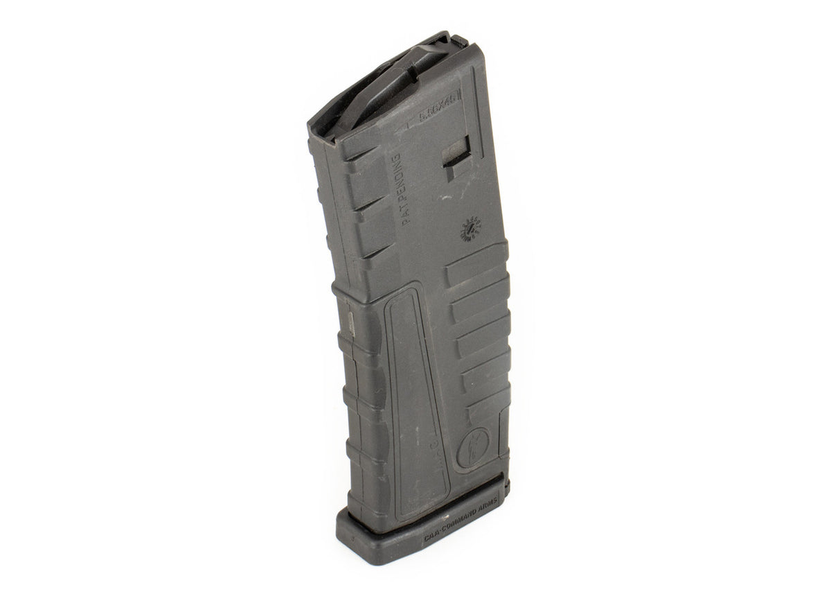 CAA AR-15 .223/5.56 30rd BLACK POLYMER MAG CAA-COMMAND ARMS MADE IN ISRAEL USED WILL SHOW SIGNS OF FINISH WEAR