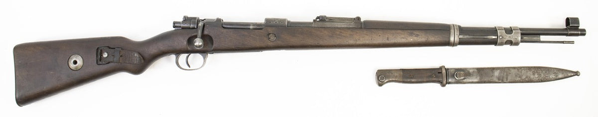 German Kar98k M937B 8mm WWII (Portuguese Contract) Mauser - Matching Bayonet and Serial Number RI4967AMB_F12151